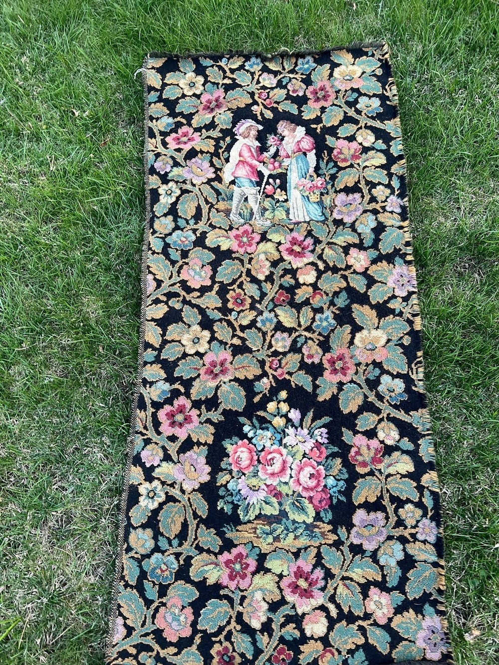 French Tapestry Aubusson Style - Picture 2 of 16